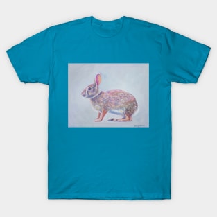 Cottontail bunny painting T-Shirt